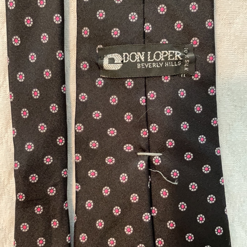 Don Loper Beverly Hills silk tie